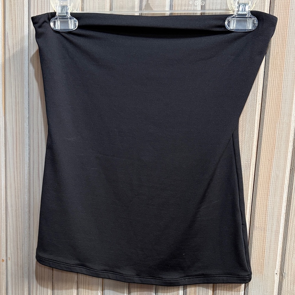 Studio Y Elegant Black Tube Top